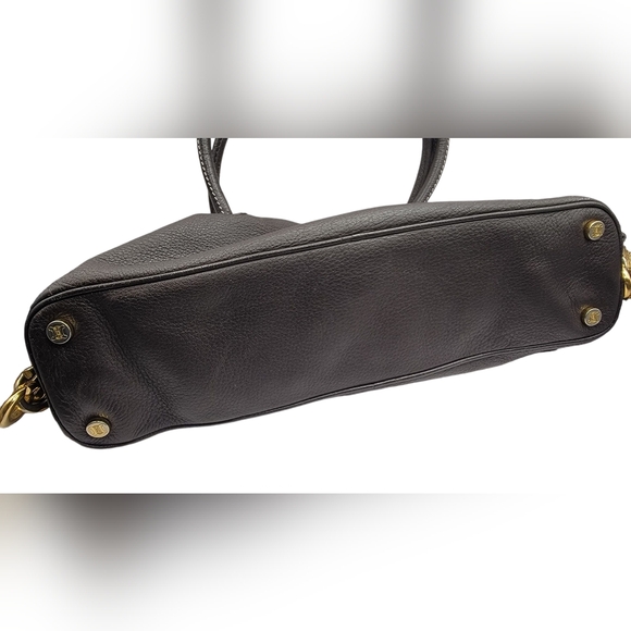 VTG Céline East/West Shoulder Bag in Stitched Brown Leather w/COA - Picture 3 of 16